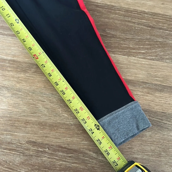 ♥️Tommy Hilfiger Sport black & red Jogger Sweat Pants Size large - Picture 10 of 10